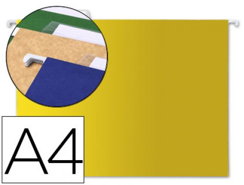 Capas de suspensao liderpapel din a4 kraft amarelo , Liderpapel , 42812 , 8423473830714